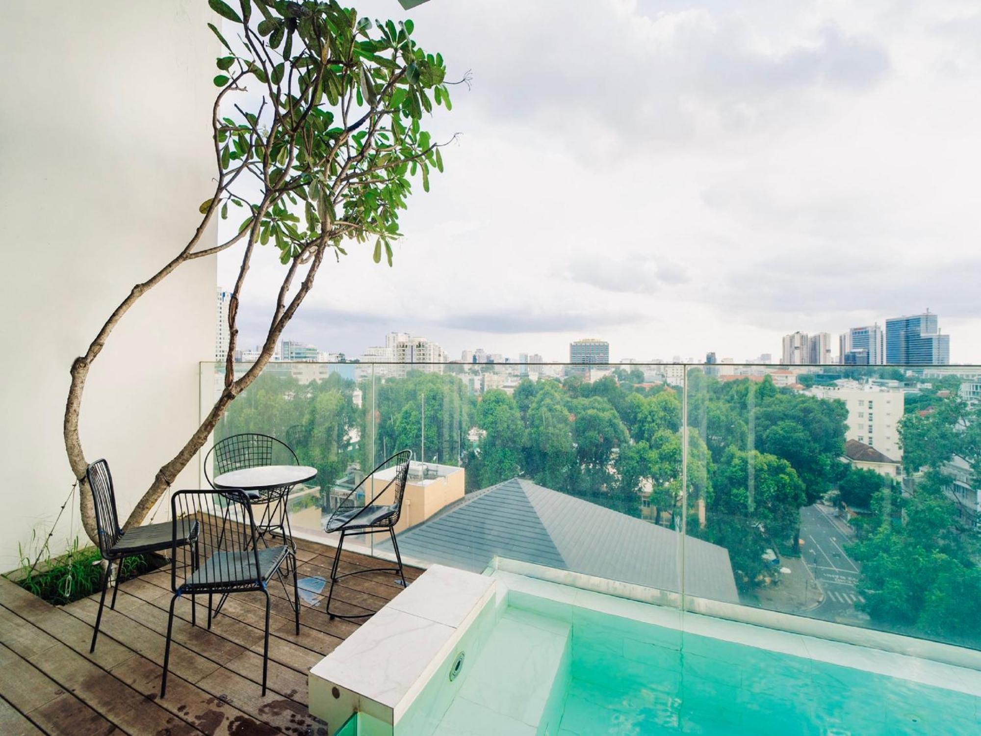 Serenity Saigon Sky Villas - Free One Way Airport Shuttle Bandar Ho Chi Minh Luaran gambar