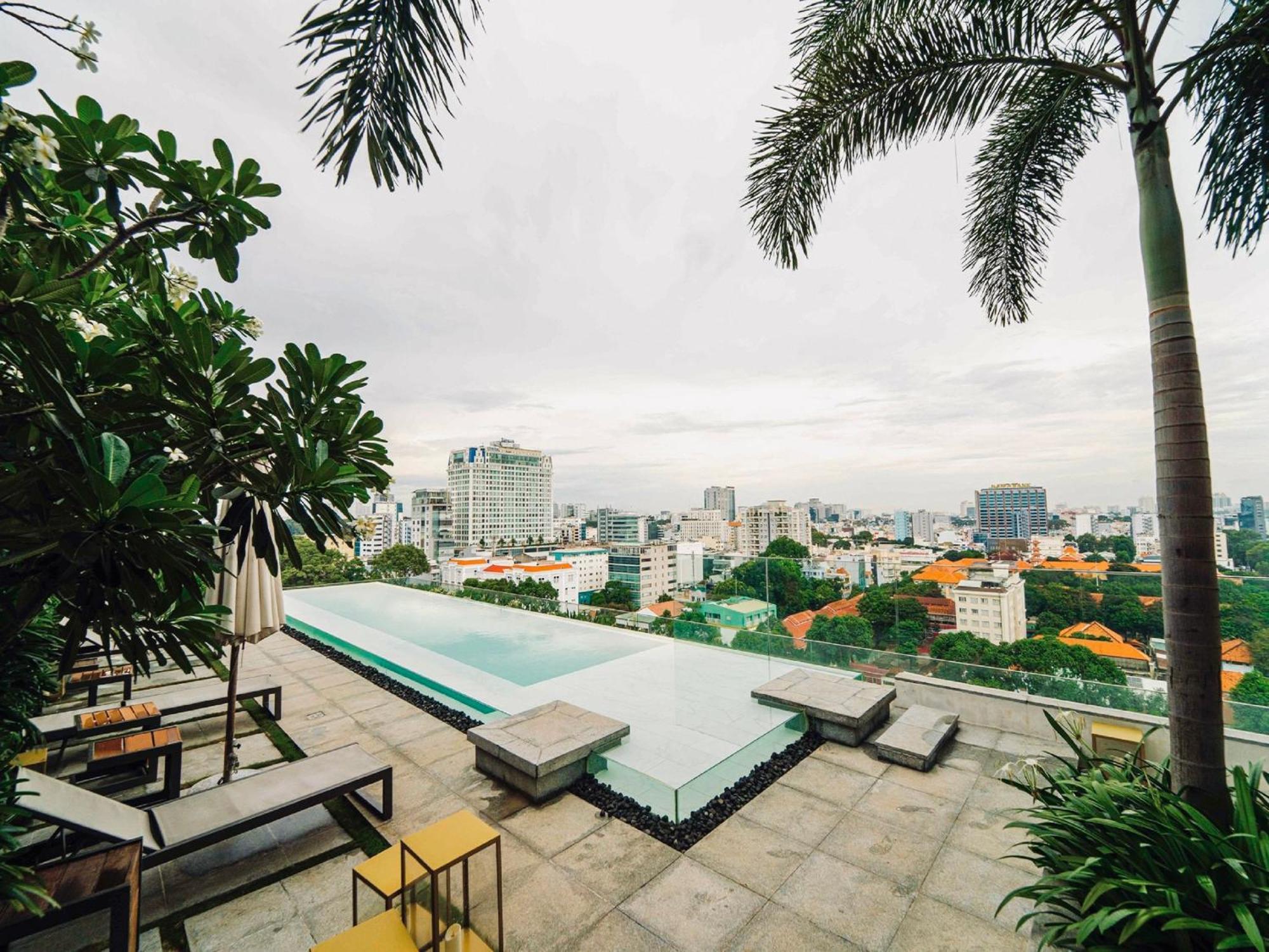 Serenity Saigon Sky Villas - Free One Way Airport Shuttle Bandar Ho Chi Minh Luaran gambar
