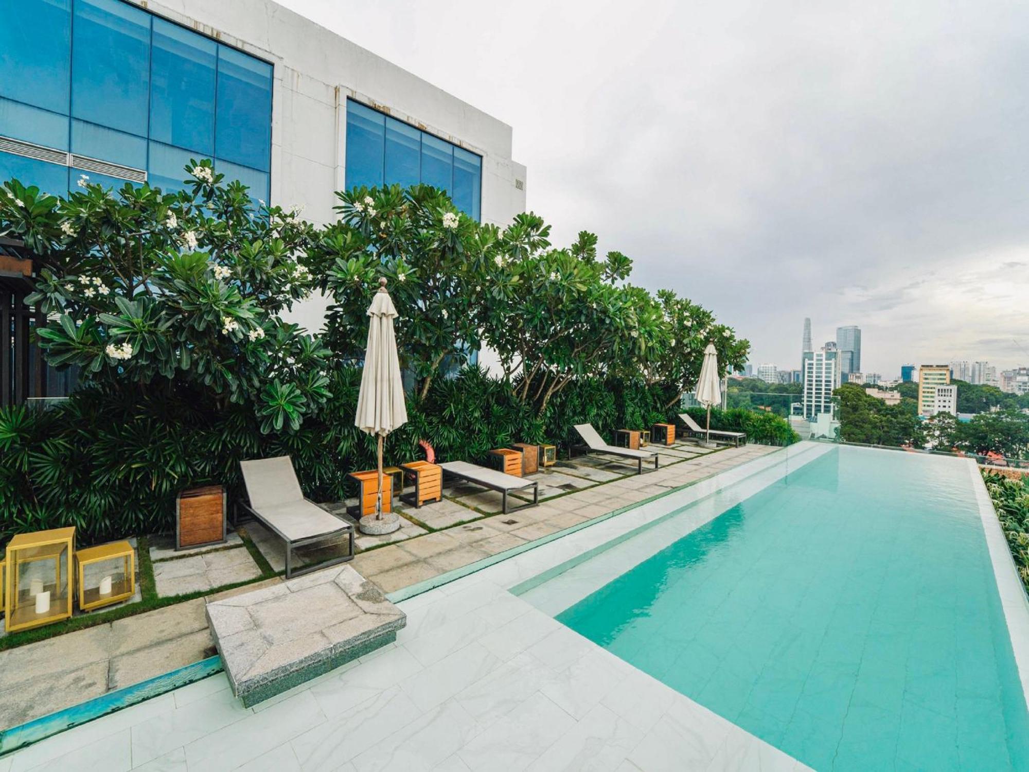 Serenity Saigon Sky Villas - Free One Way Airport Shuttle Bandar Ho Chi Minh Luaran gambar