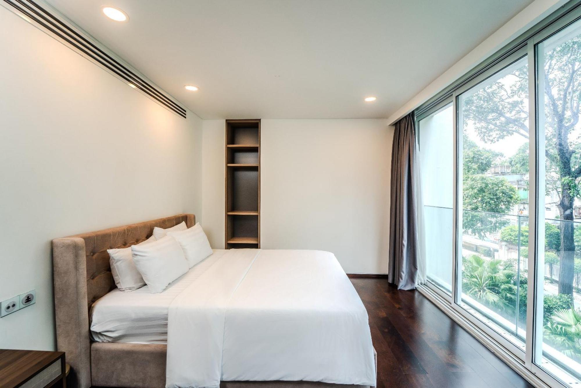 Serenity Saigon Sky Villas - Free One Way Airport Shuttle Bandar Ho Chi Minh Luaran gambar