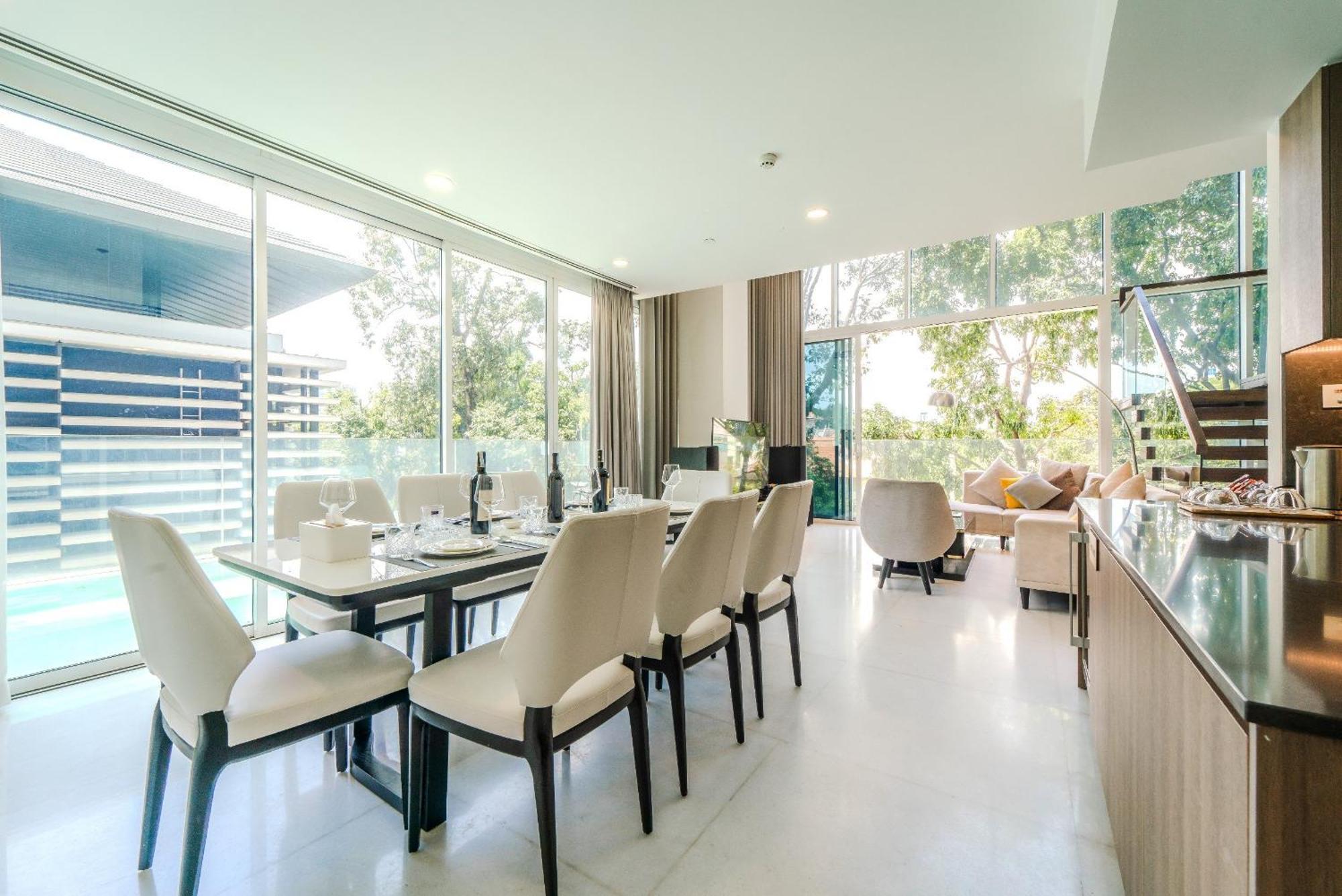 Serenity Saigon Sky Villas - Free One Way Airport Shuttle Bandar Ho Chi Minh Luaran gambar