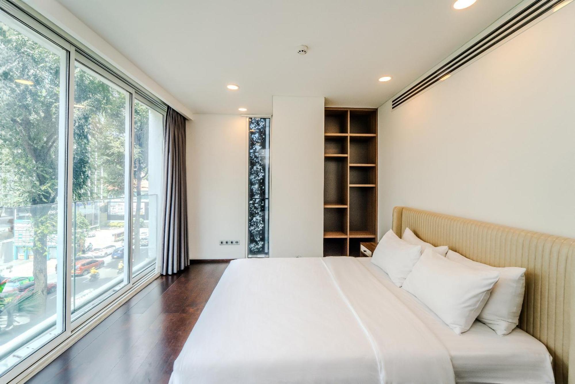 Serenity Saigon Sky Villas - Free One Way Airport Shuttle Bandar Ho Chi Minh Luaran gambar