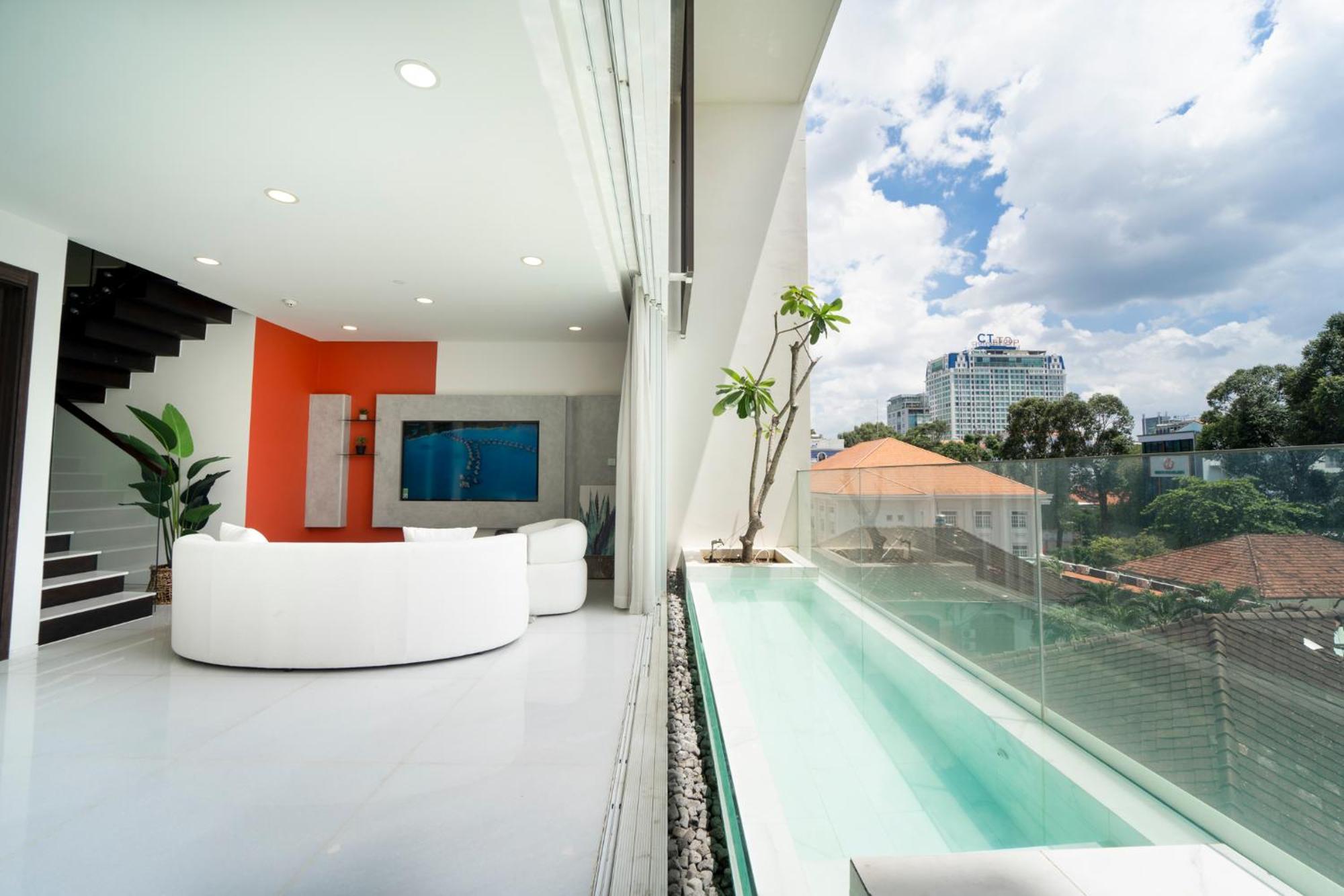 Serenity Saigon Sky Villas - Free One Way Airport Shuttle Bandar Ho Chi Minh Luaran gambar