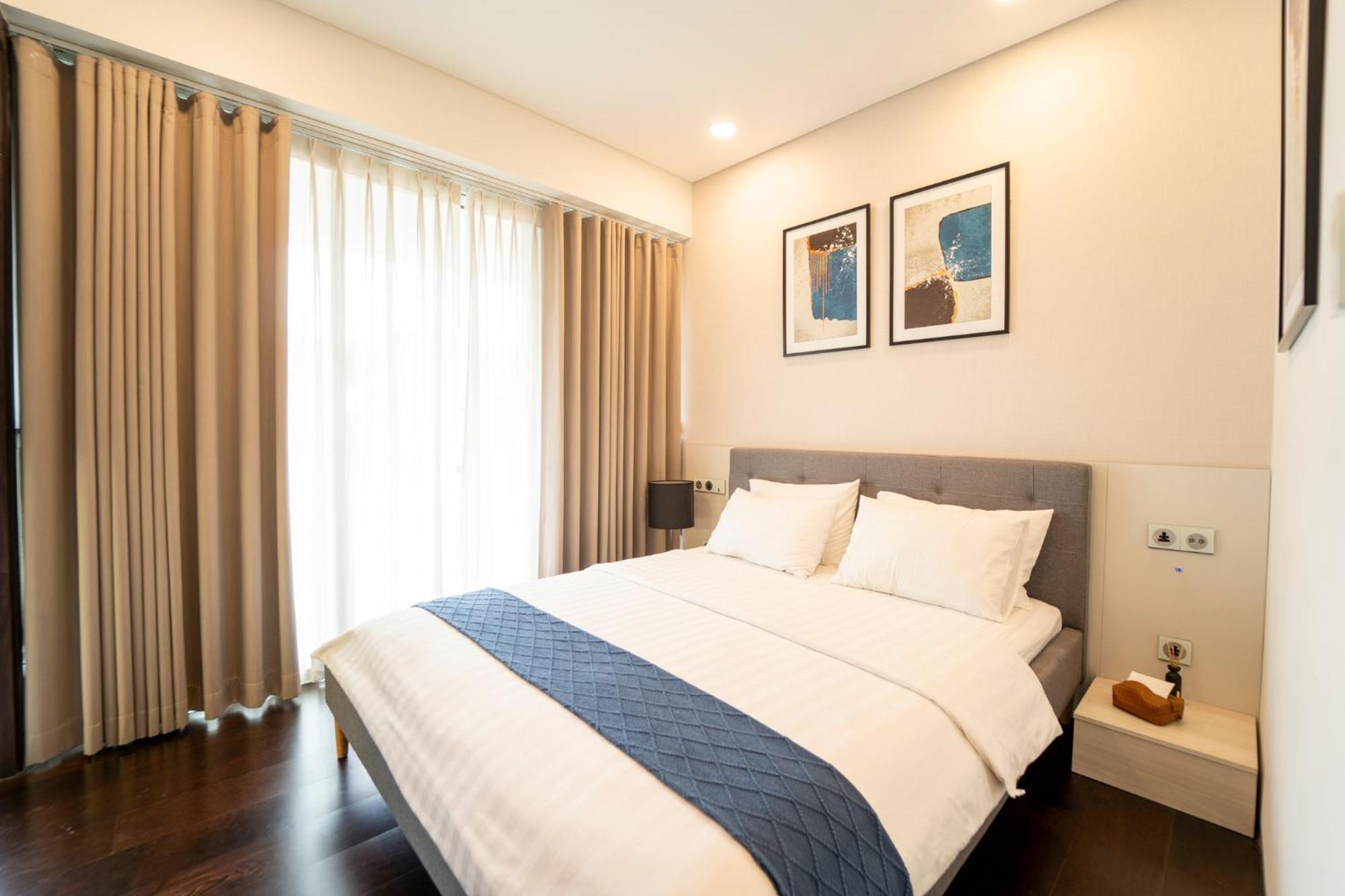 Serenity Saigon Sky Villas - Free One Way Airport Shuttle Bandar Ho Chi Minh Luaran gambar