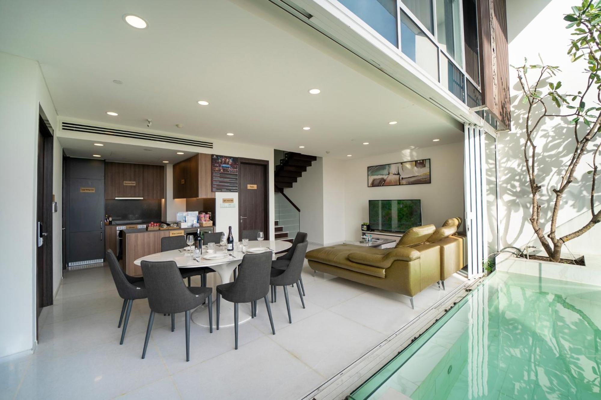 Serenity Saigon Sky Villas - Free One Way Airport Shuttle Bandar Ho Chi Minh Luaran gambar