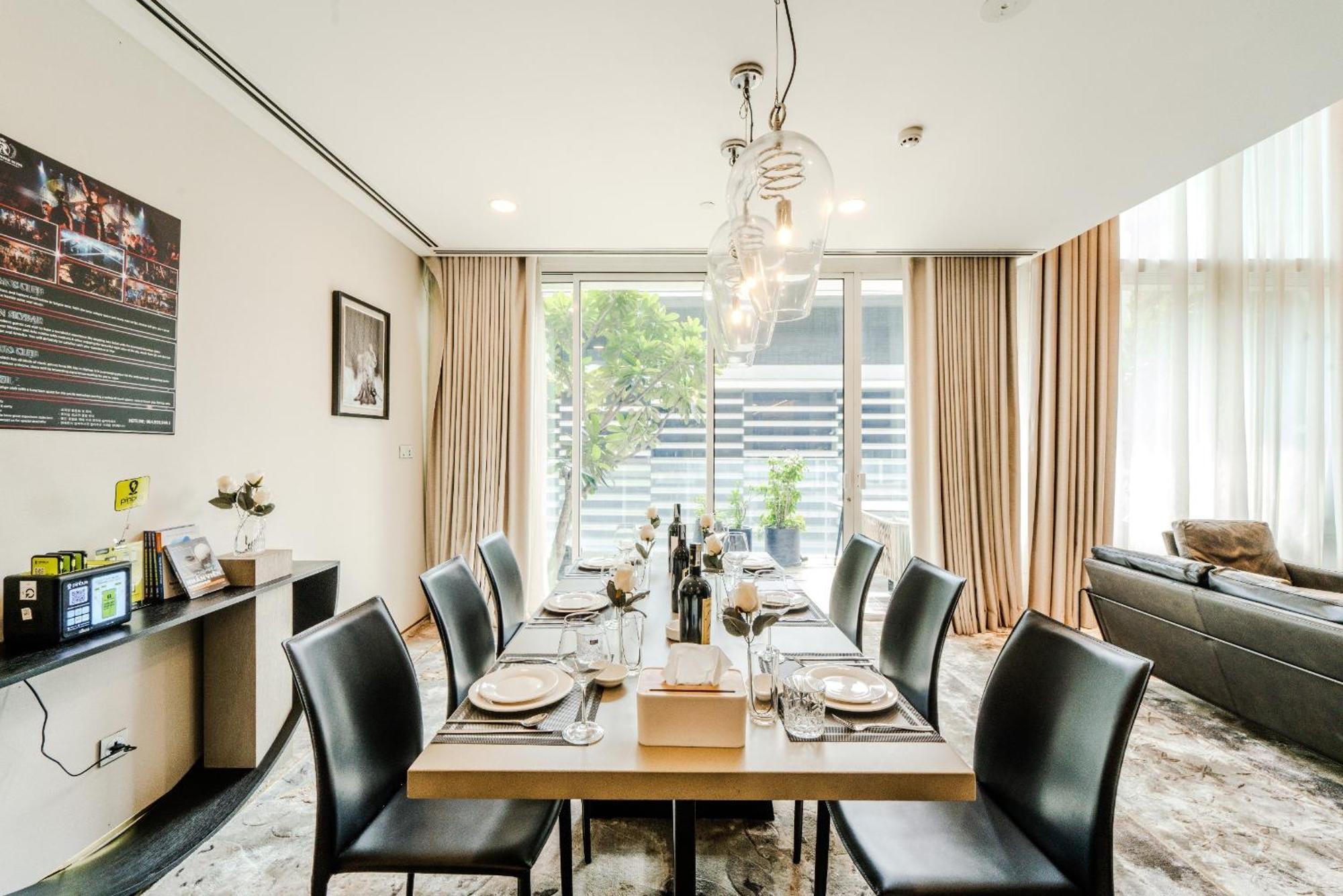 Serenity Saigon Sky Villas - Free One Way Airport Shuttle Bandar Ho Chi Minh Luaran gambar