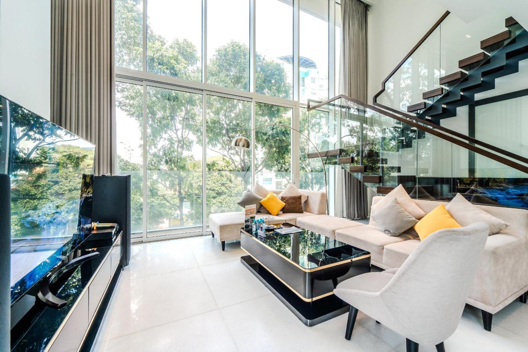 Serenity Saigon Sky Villas - Free One Way Airport Shuttle Bandar Ho Chi Minh Luaran gambar